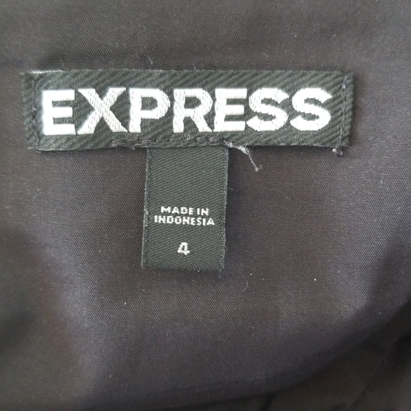 3 for $25 High Waist Pintucked Pencil Black Skirt - Picture 5 of 7